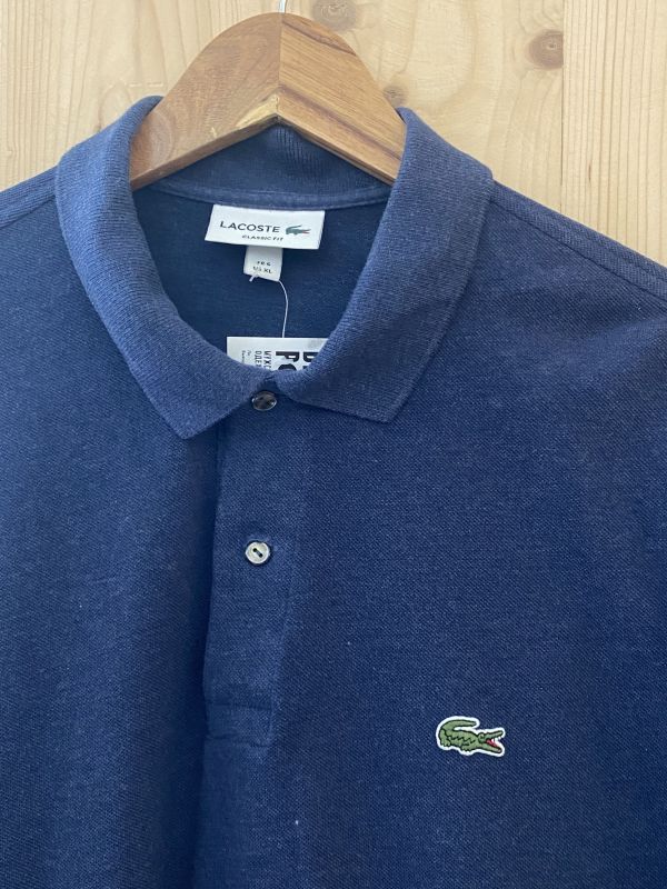 Синие поло Lacoste